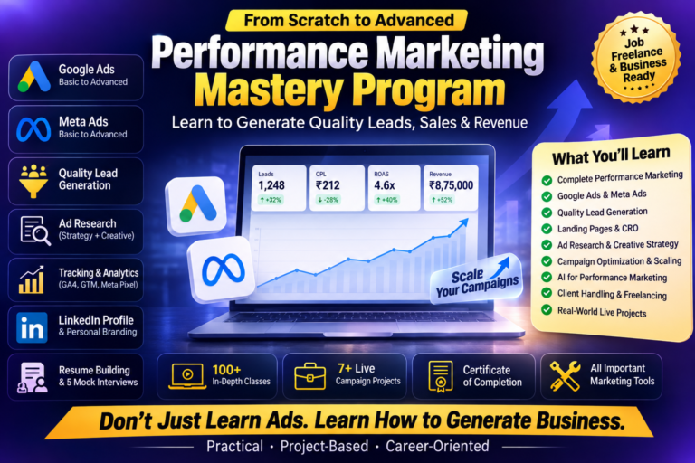 Performance Marketing Mastery Program