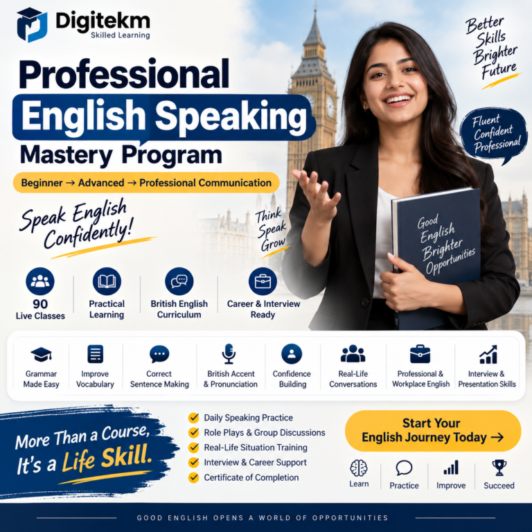 Professional English Speaking Mastery Program